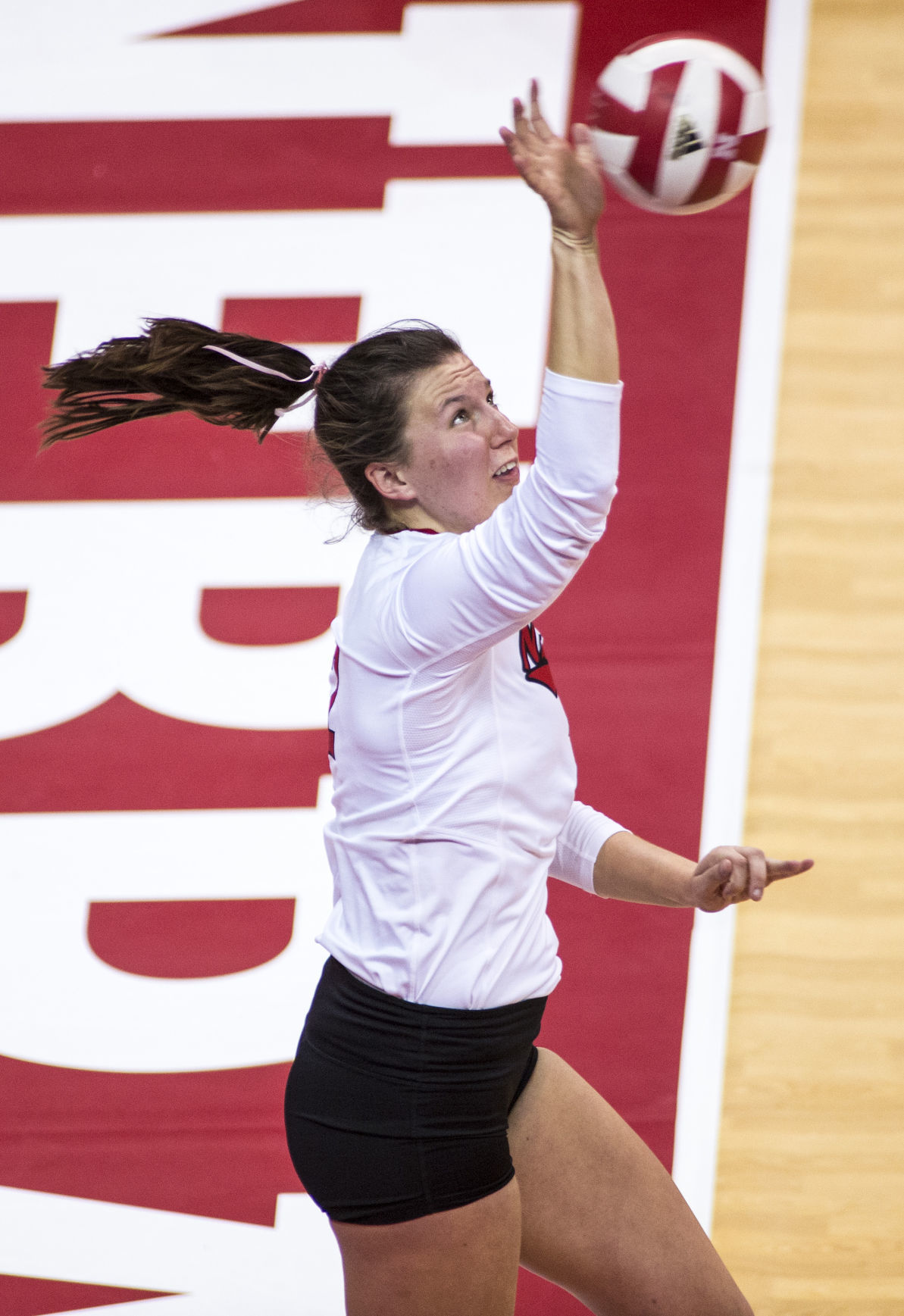 Nebraska vs. Indiana volleyball, 10/10